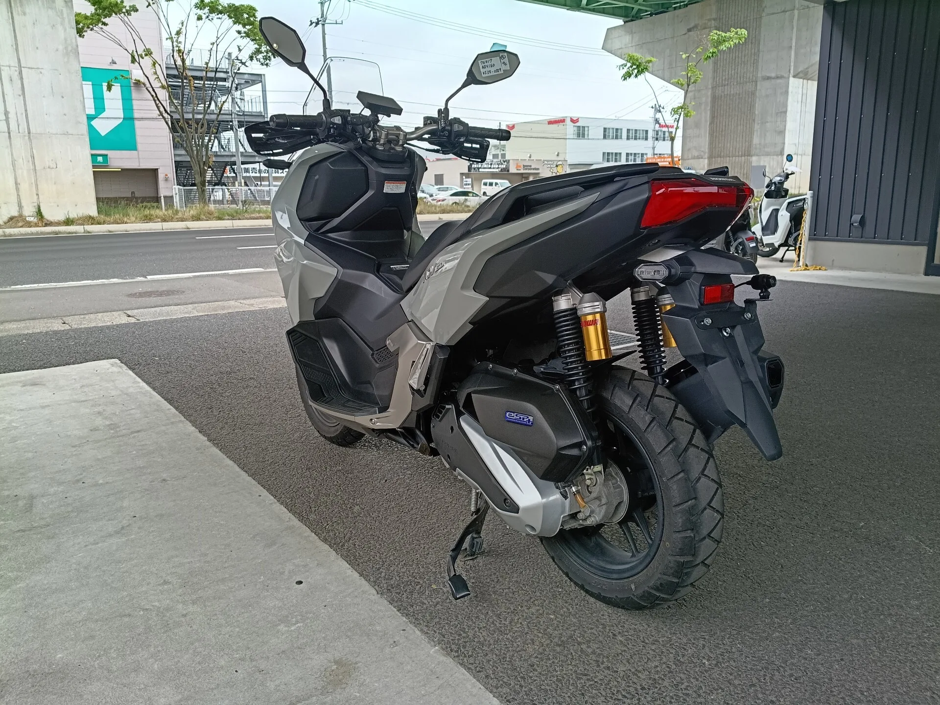 Honda ADV160 с аукциона AUCNET, кадр 7