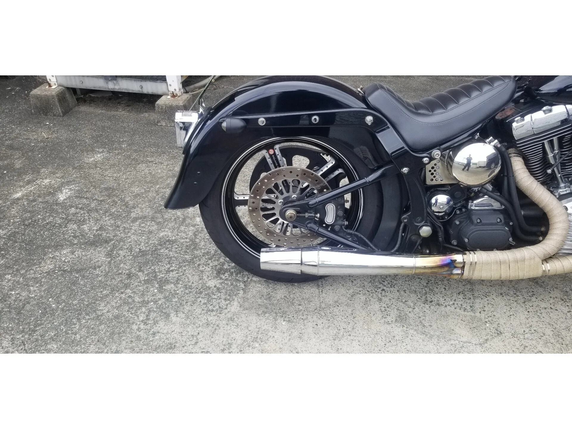 Harley-Davidson FLSTC с аукциона AUCNET, кадр 10