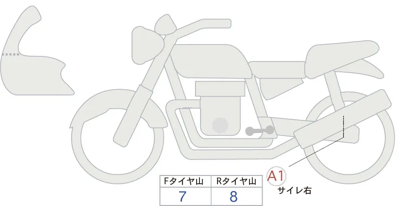 Kawasaki ELIMINATOR 400SE с аукциона AUCNET, кадр 6