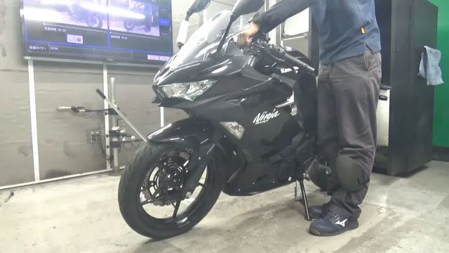 Kawasaki NINJA400 с аукциона BDS, кадр 2