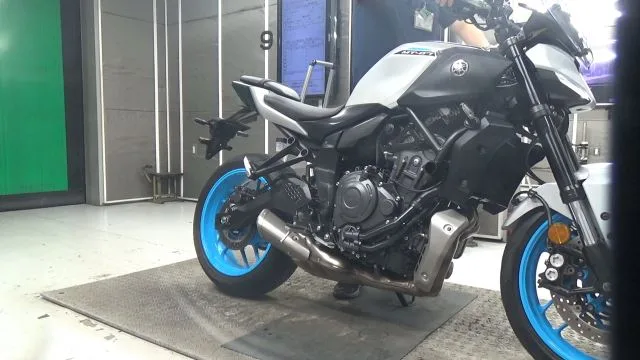 Yamaha MT-07 2025 года из Японии