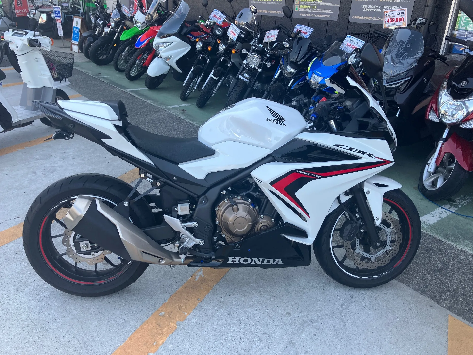 Honda CBR400R ABS с аукциона AUCNET, кадр 1