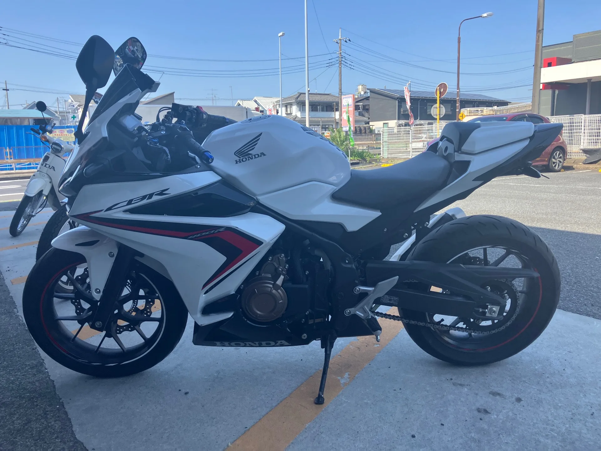 Honda CBR400R ABS с аукциона AUCNET, кадр 2