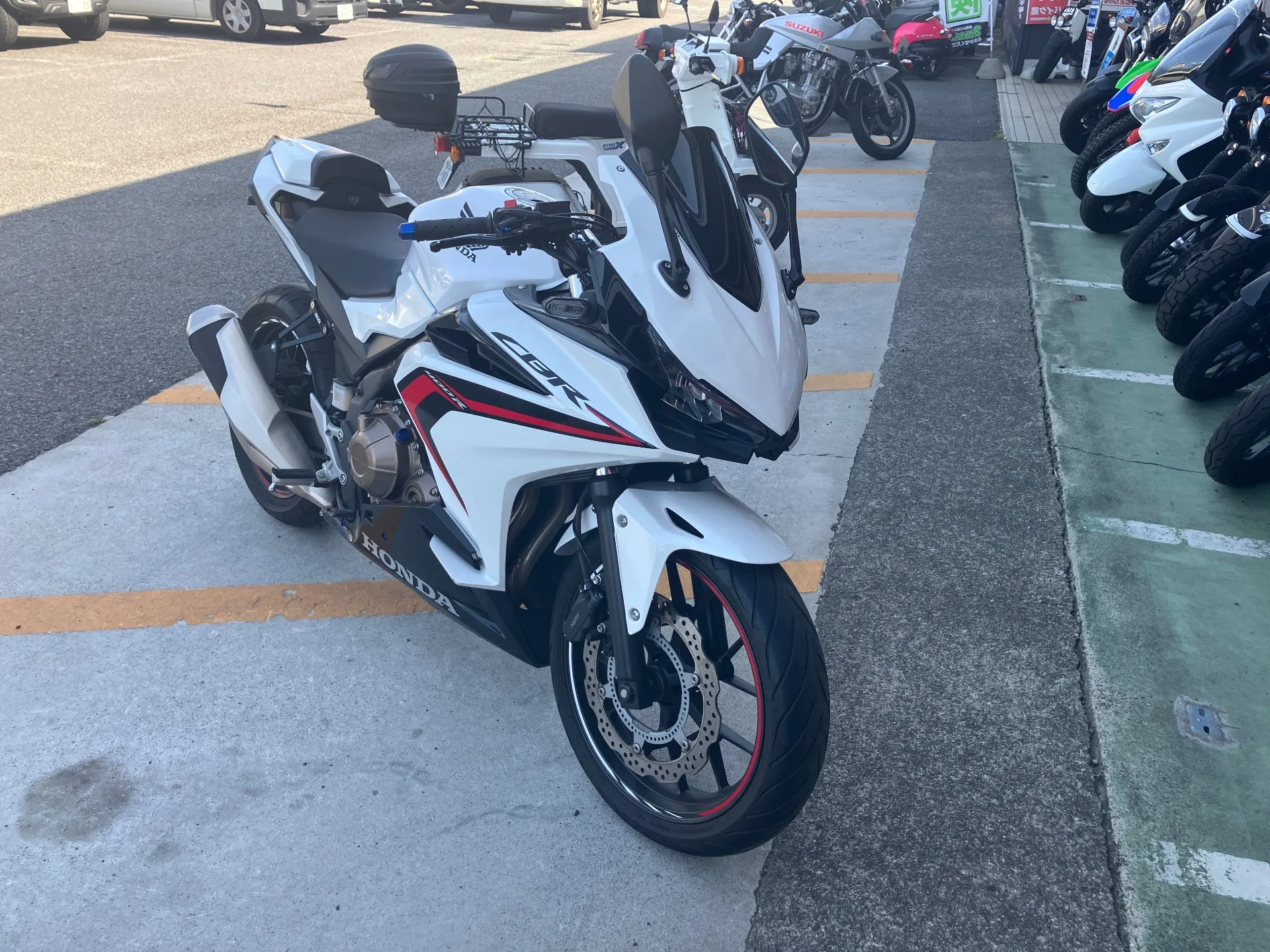 Honda CBR400R ABS с аукциона AUCNET, кадр 4