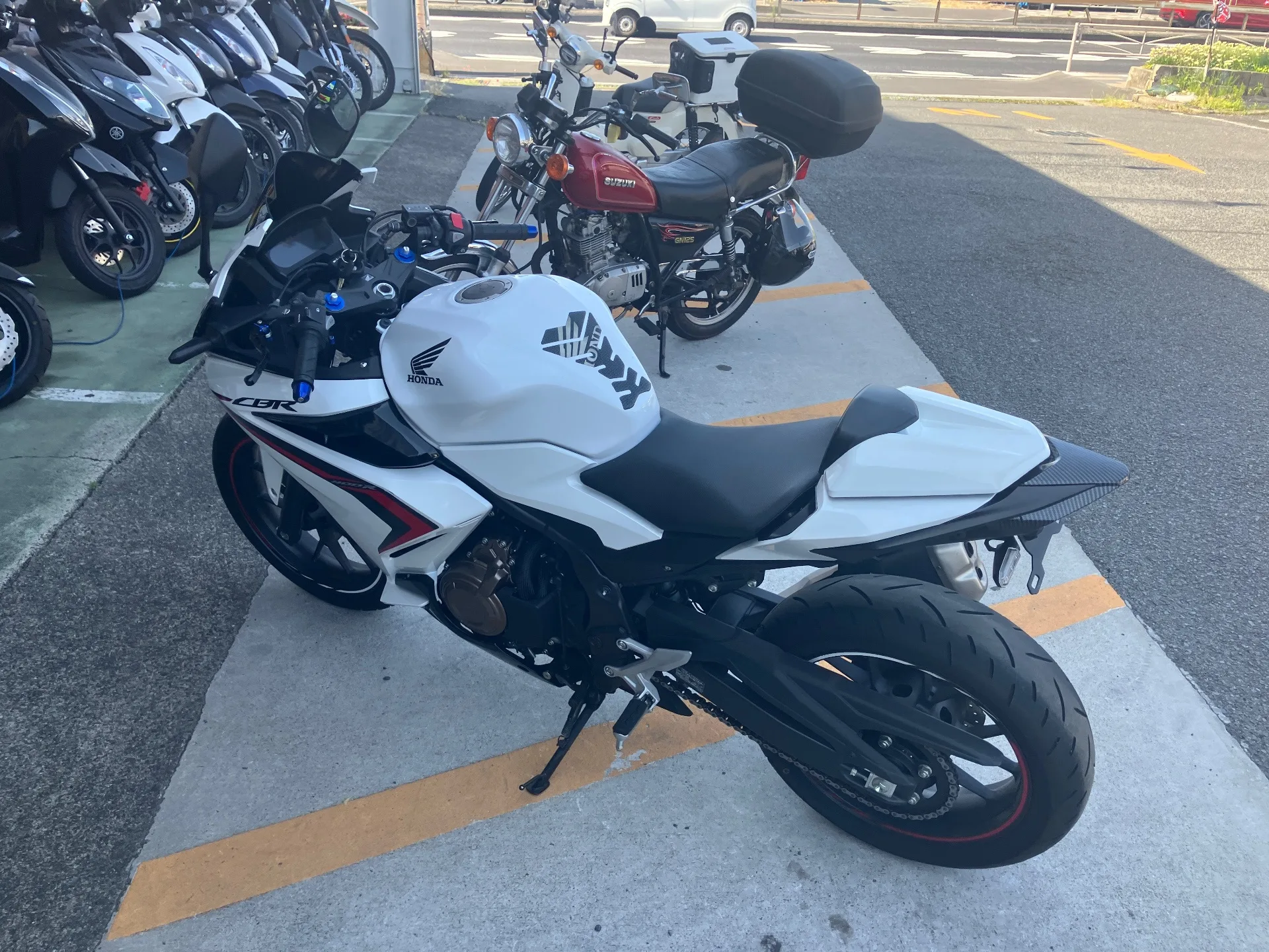 Honda CBR400R ABS с аукциона AUCNET, кадр 5