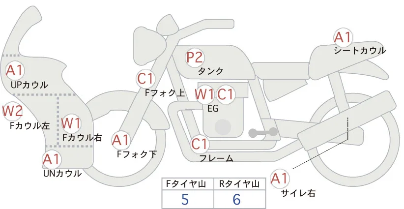 Honda CBR400R ABS с аукциона AUCNET, кадр 6