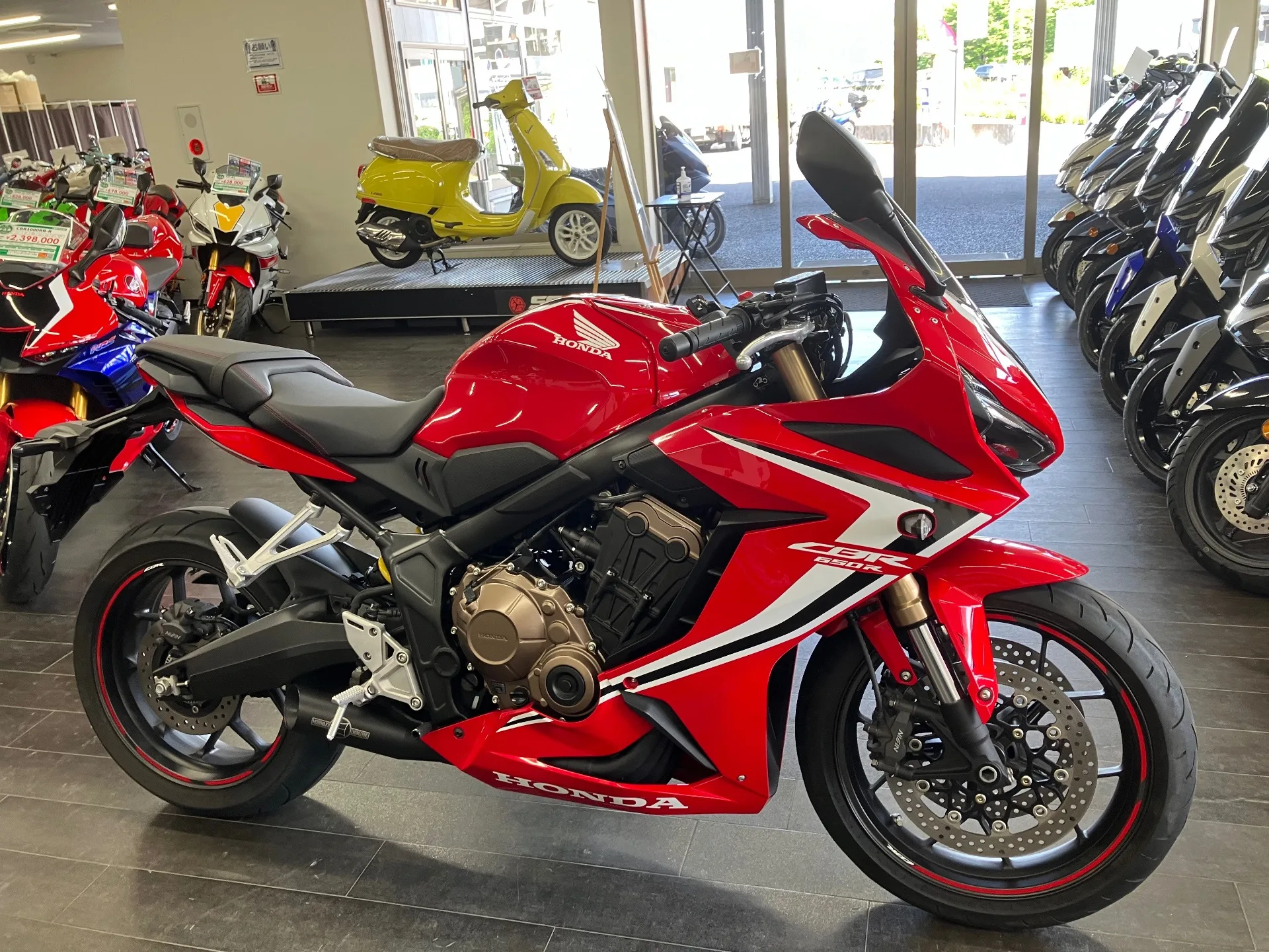 Honda CBR650R с аукциона AUCNET, кадр 1