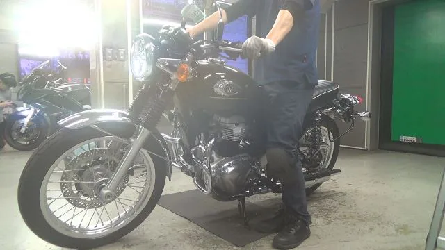 Kawasaki W800 с аукциона BDS, кадр 2
