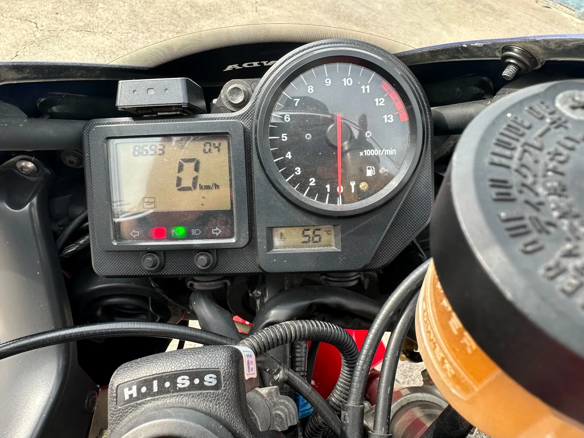 Honda CBR929RR FIRE BLADE с аукциона AUCNET, кадр 4
