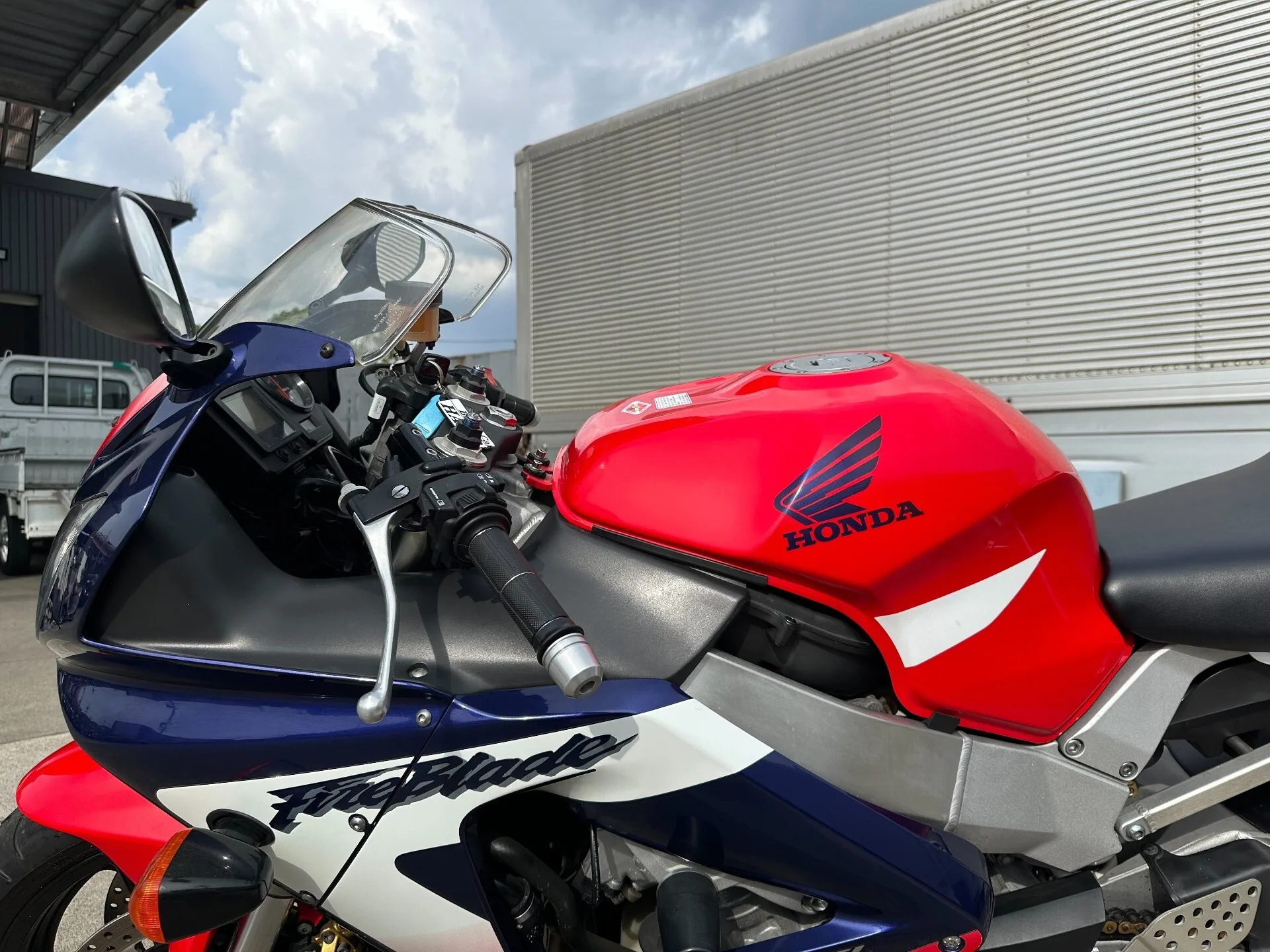 Honda CBR929RR FIRE BLADE с аукциона AUCNET, кадр 5