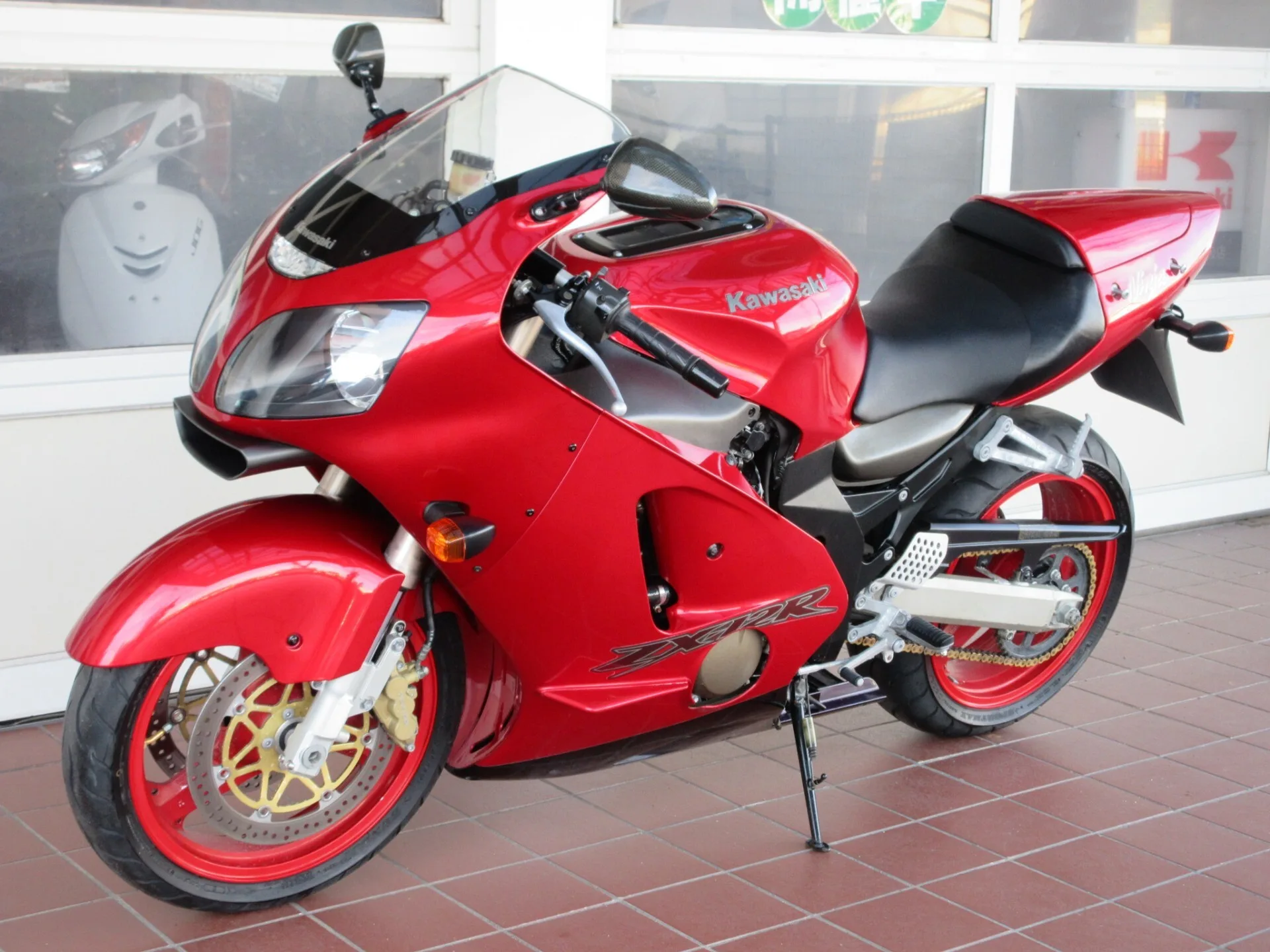 Kawasaki ZX-12R с аукциона AUCNET, кадр 4