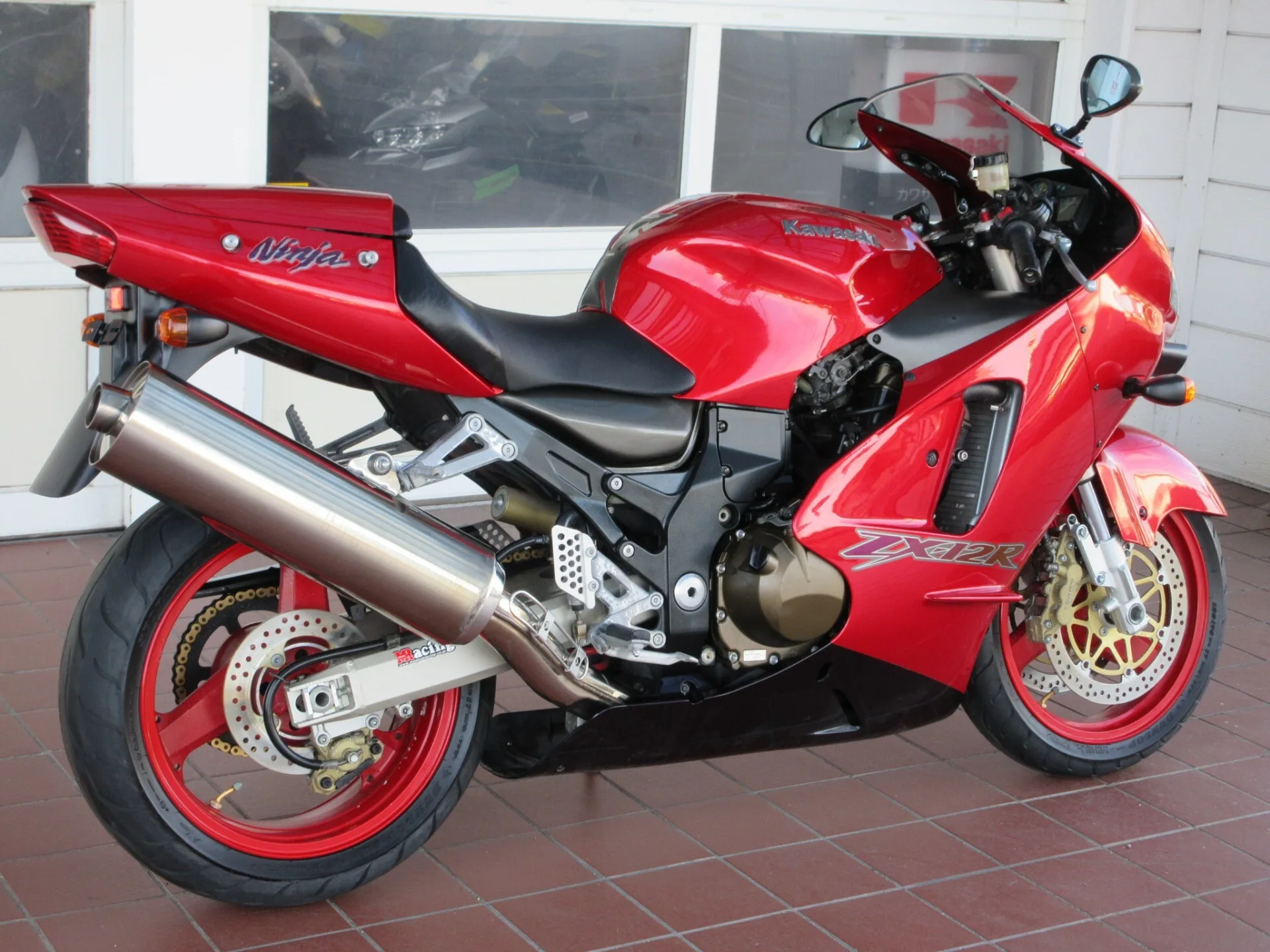 Kawasaki ZX-12R с аукциона AUCNET, кадр 5