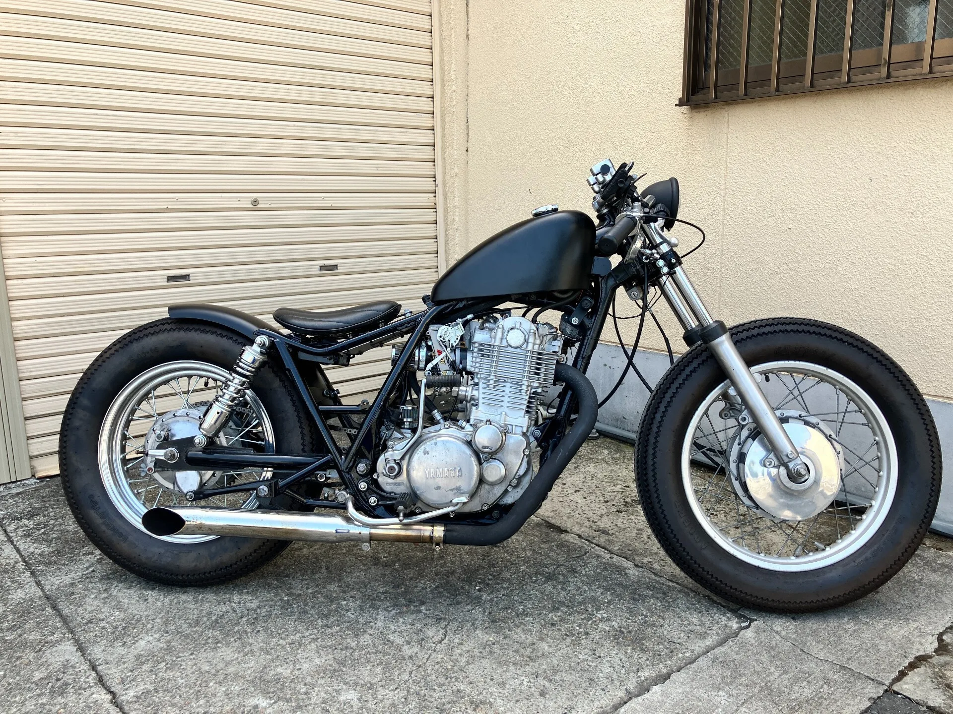 Yamaha SR400 с аукциона AUCNET, кадр 1