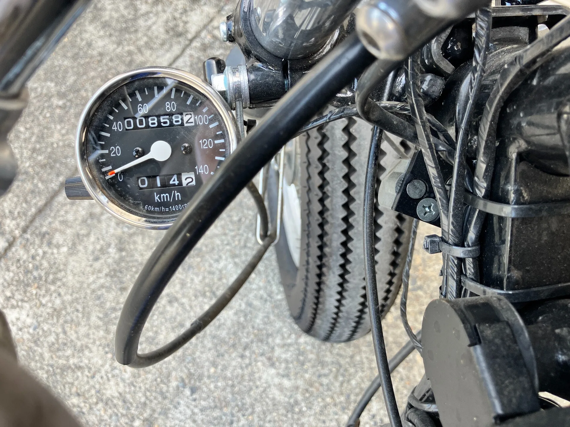 Yamaha SR400 с аукциона AUCNET, кадр 3