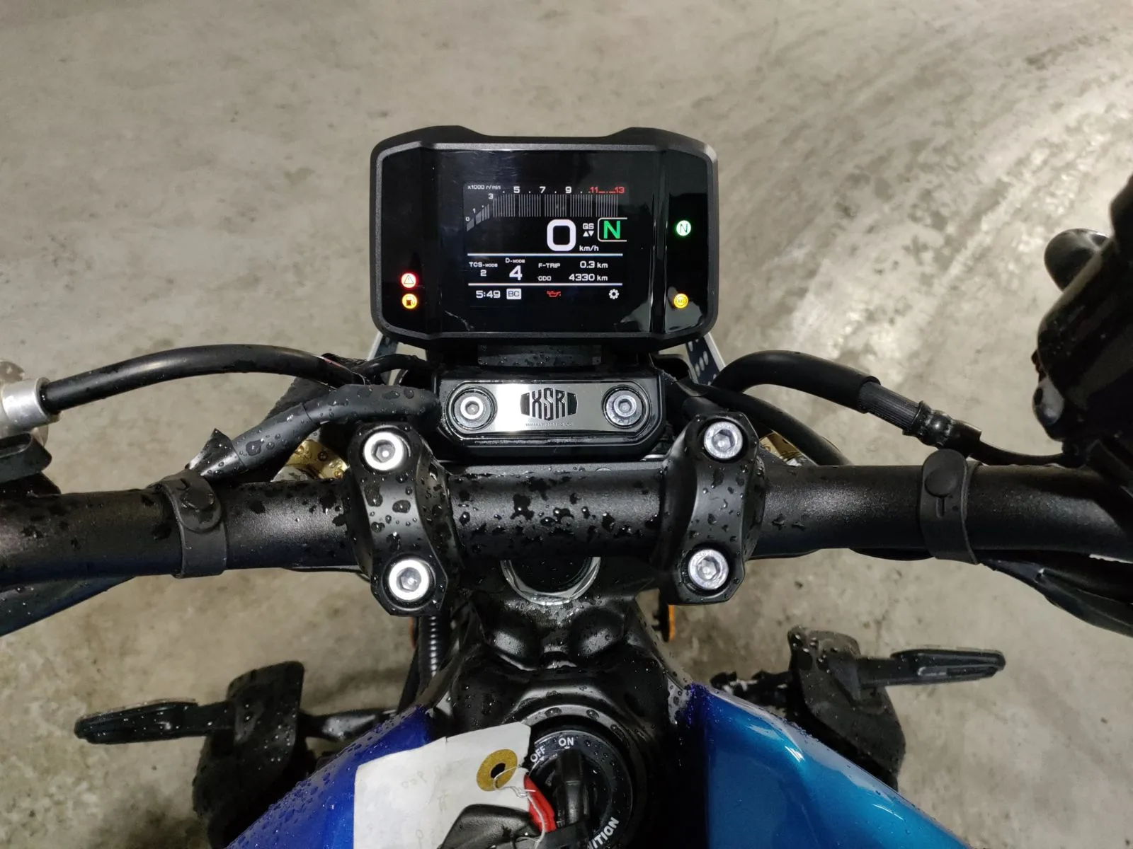 Yamaha XSR900 с аукциона JBA, кадр 5