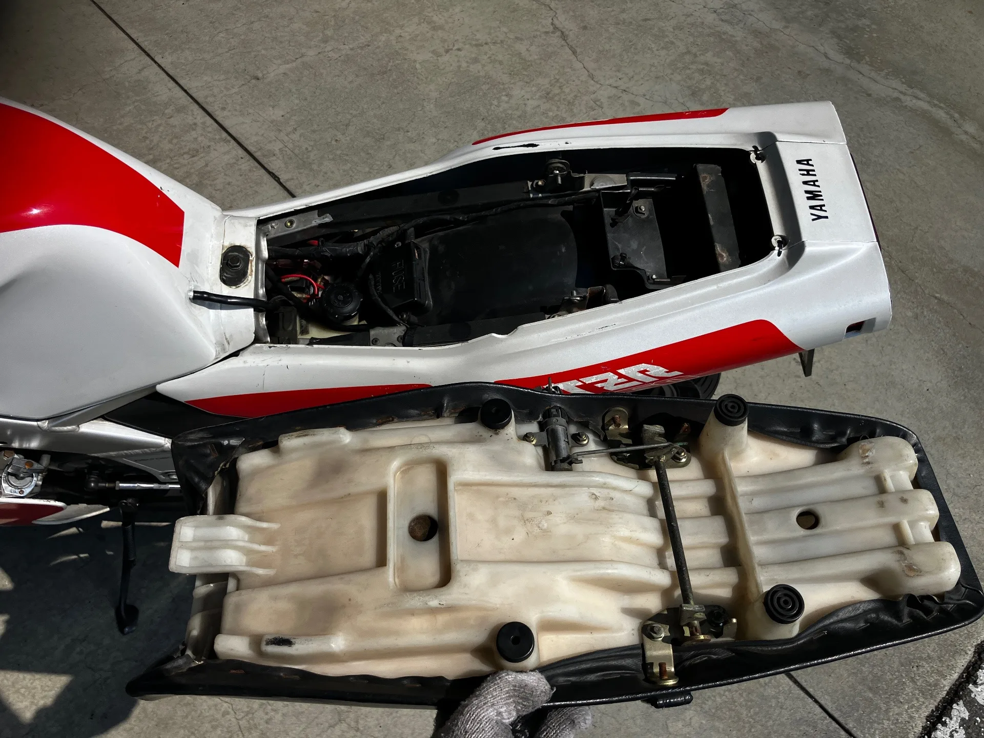 Yamaha TZR250 с аукциона AUCNET, кадр 9