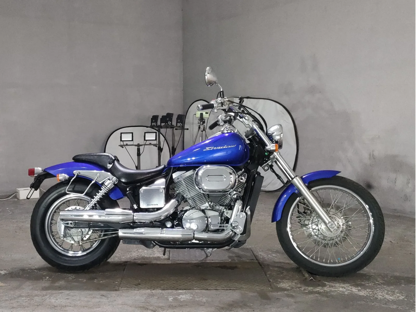 Honda SHADOW400 SLASHER 2008 года с японского аукциона JBA
