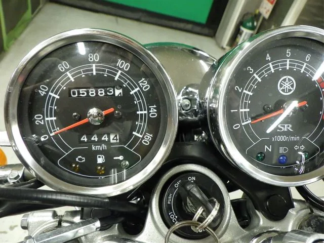 Yamaha SR400 с аукциона BDS, кадр 7