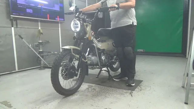 Honda CT125 с аукциона BDS, кадр 2