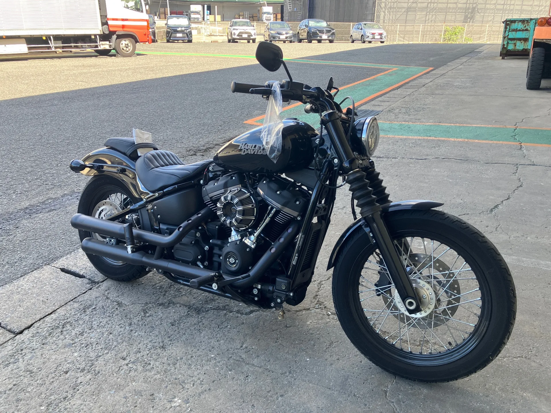 Harley-Davidson FXBB с аукциона AUCNET, кадр 1