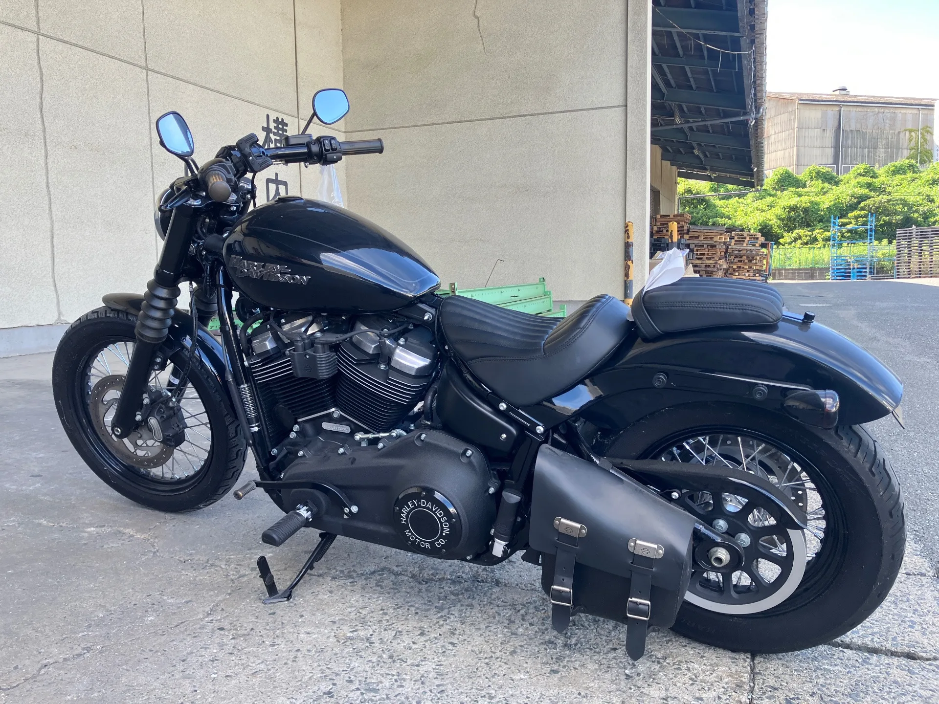Harley-Davidson FXBB с аукциона AUCNET, кадр 2