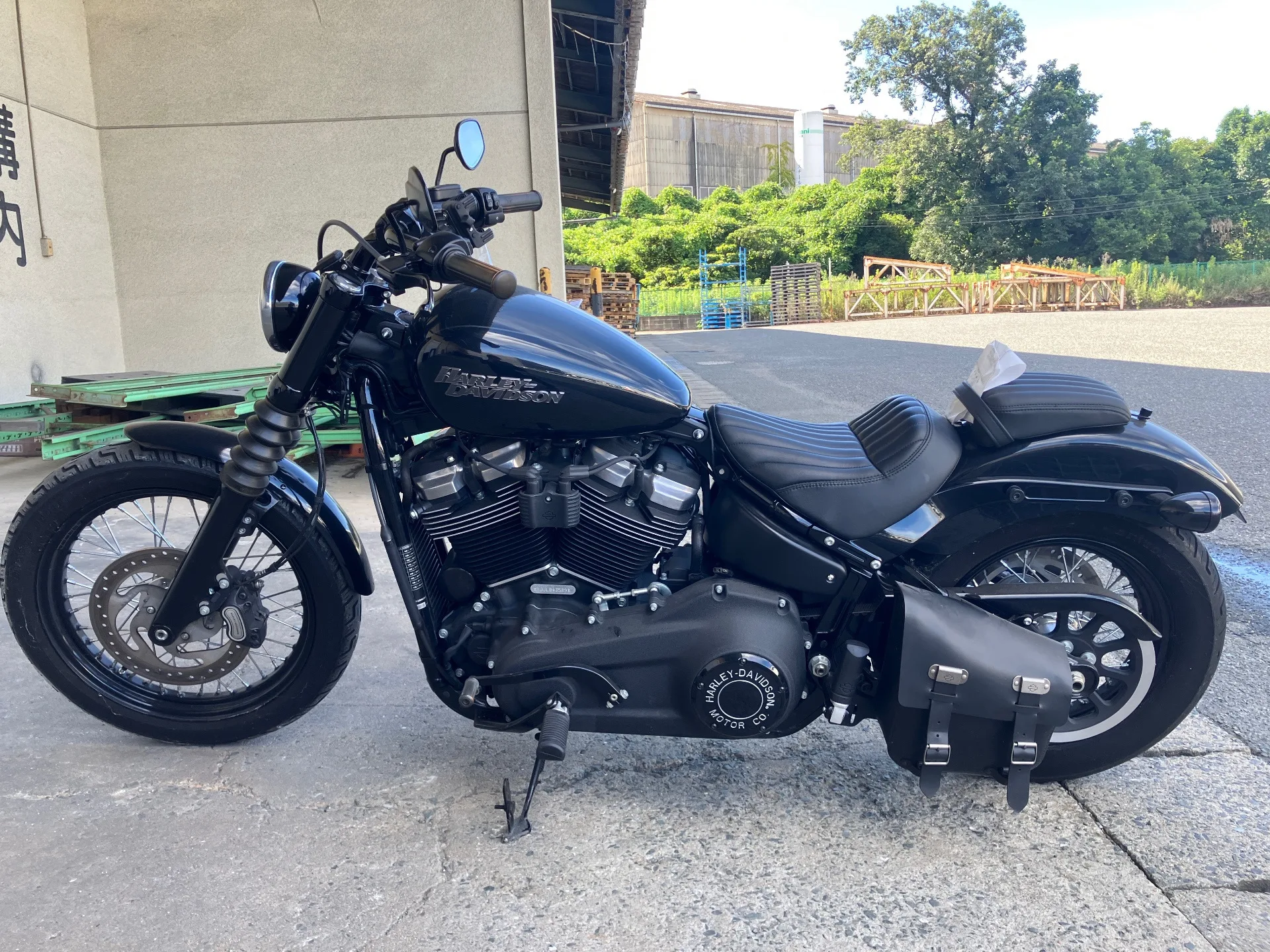 Harley-Davidson FXBB с аукциона AUCNET, кадр 4