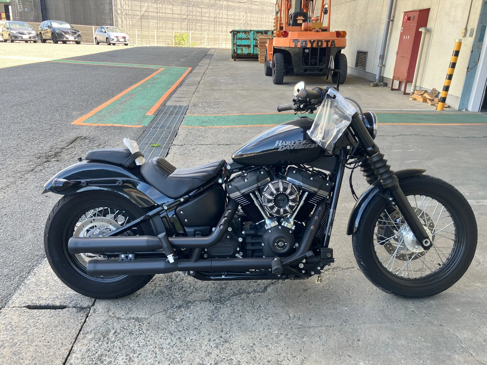 Harley-Davidson FXBB с аукциона AUCNET, кадр 5