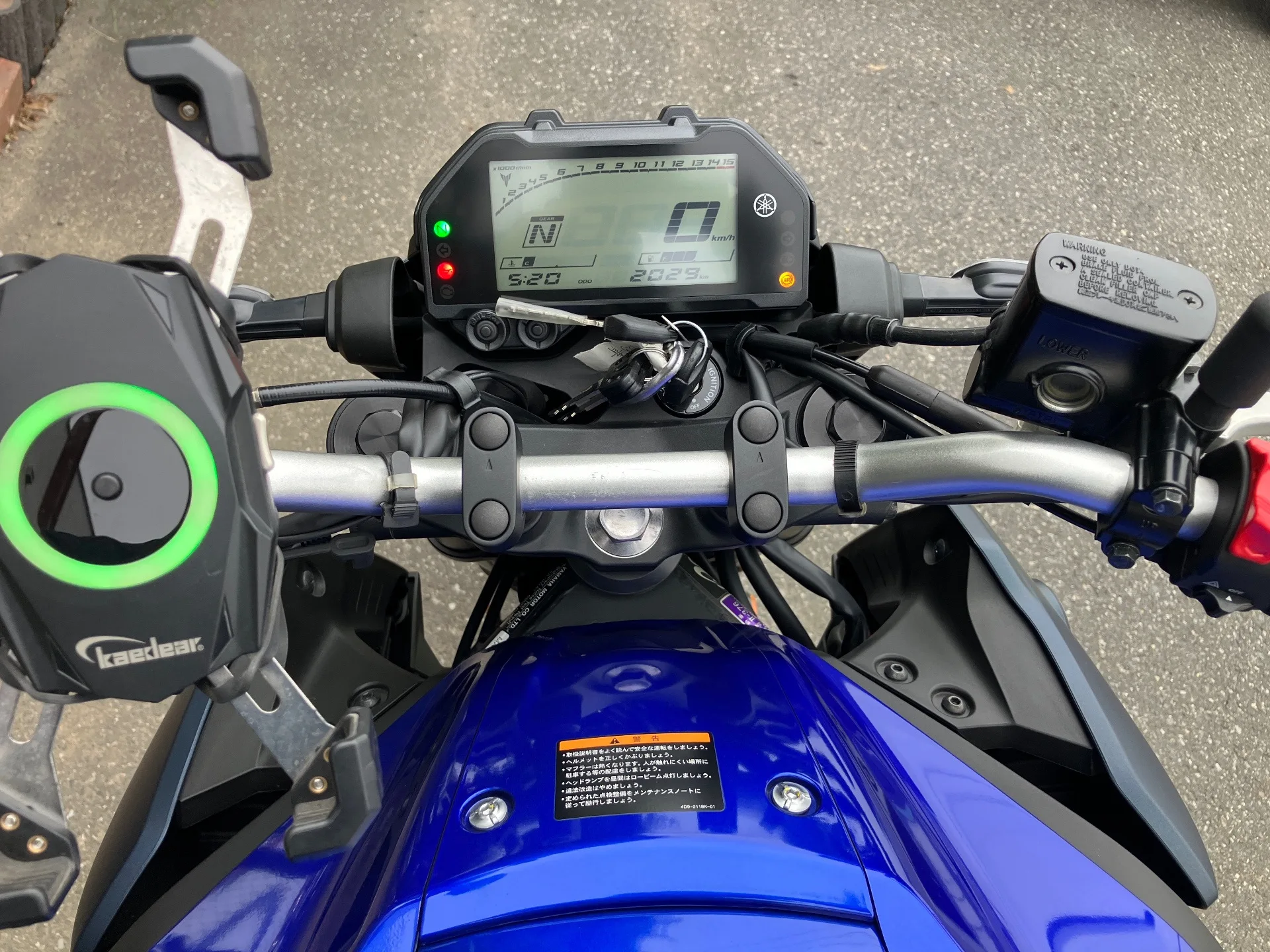 Yamaha MT-25 с аукциона AUCNET, кадр 5