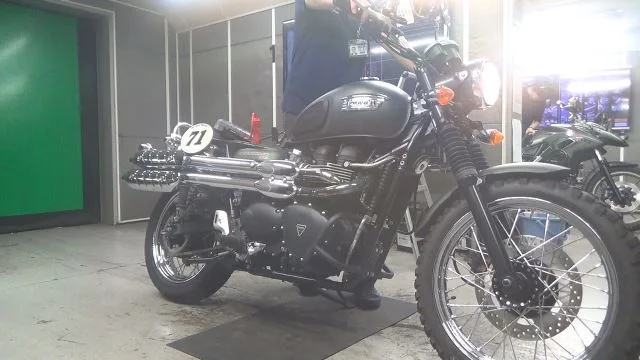 Triumph SCRAMBLER 2009 года из Японии