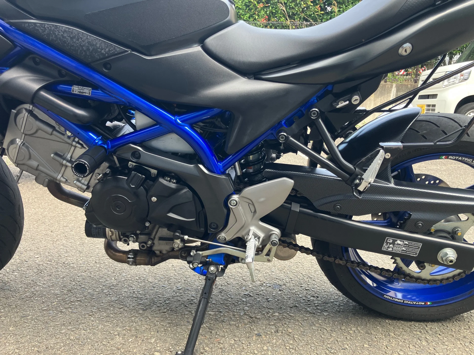 Suzuki SV650 ABS с аукциона AUCNET, кадр 2
