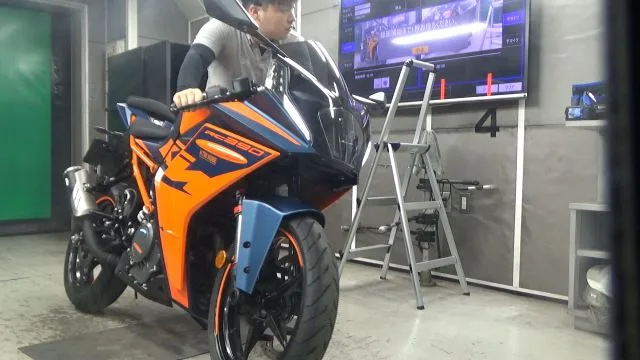 KTM RC390 с аукциона BDS, кадр 1