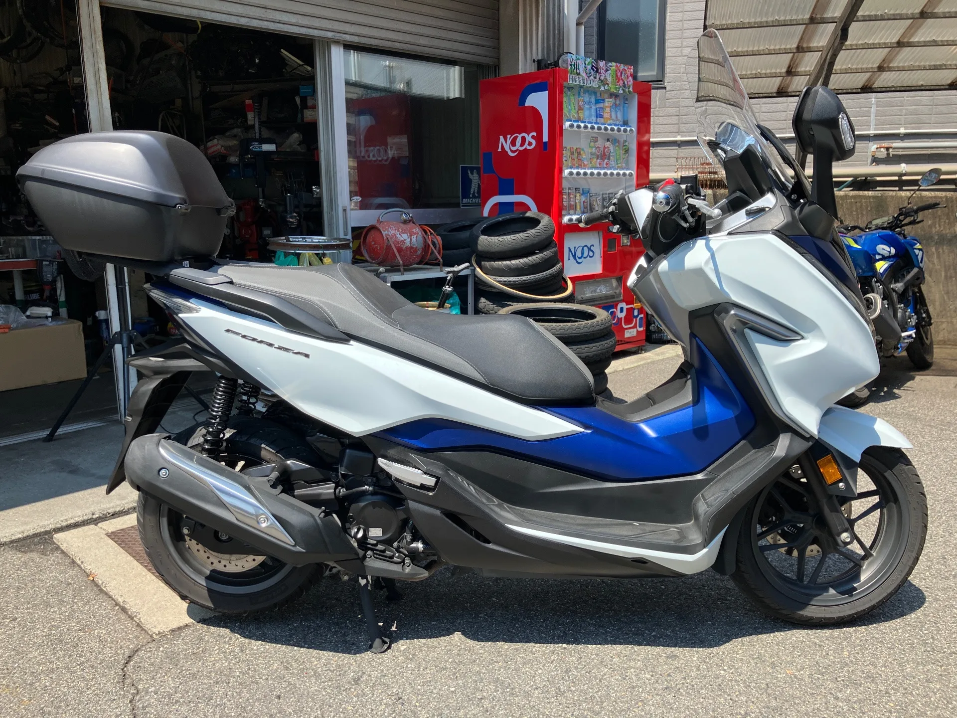 Honda FORZA 250  года с японского аукциона AUCNET