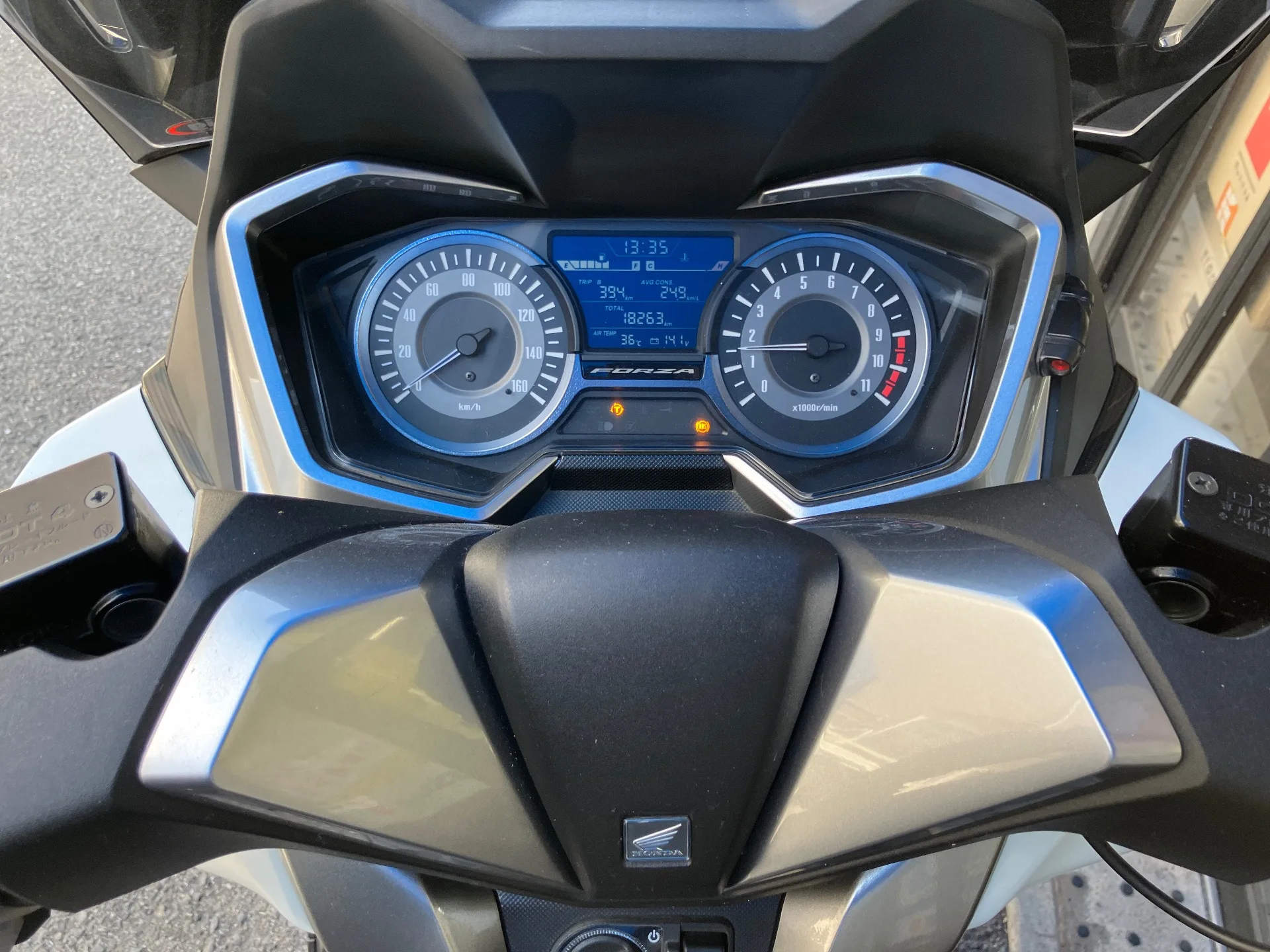 Honda FORZA 250 с аукциона AUCNET, кадр 3