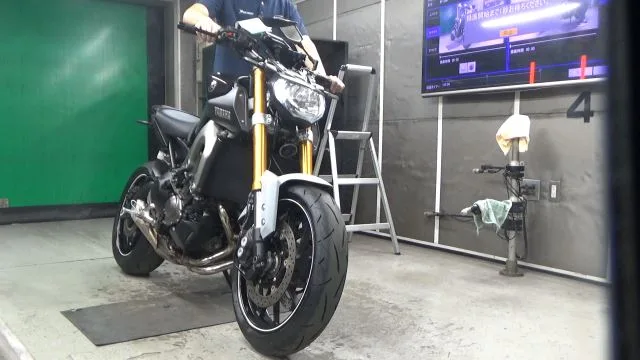 Yamaha MT-09A 2014 года из Японии
