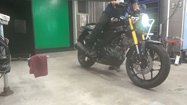 Yamaha XSR125 года из Японии