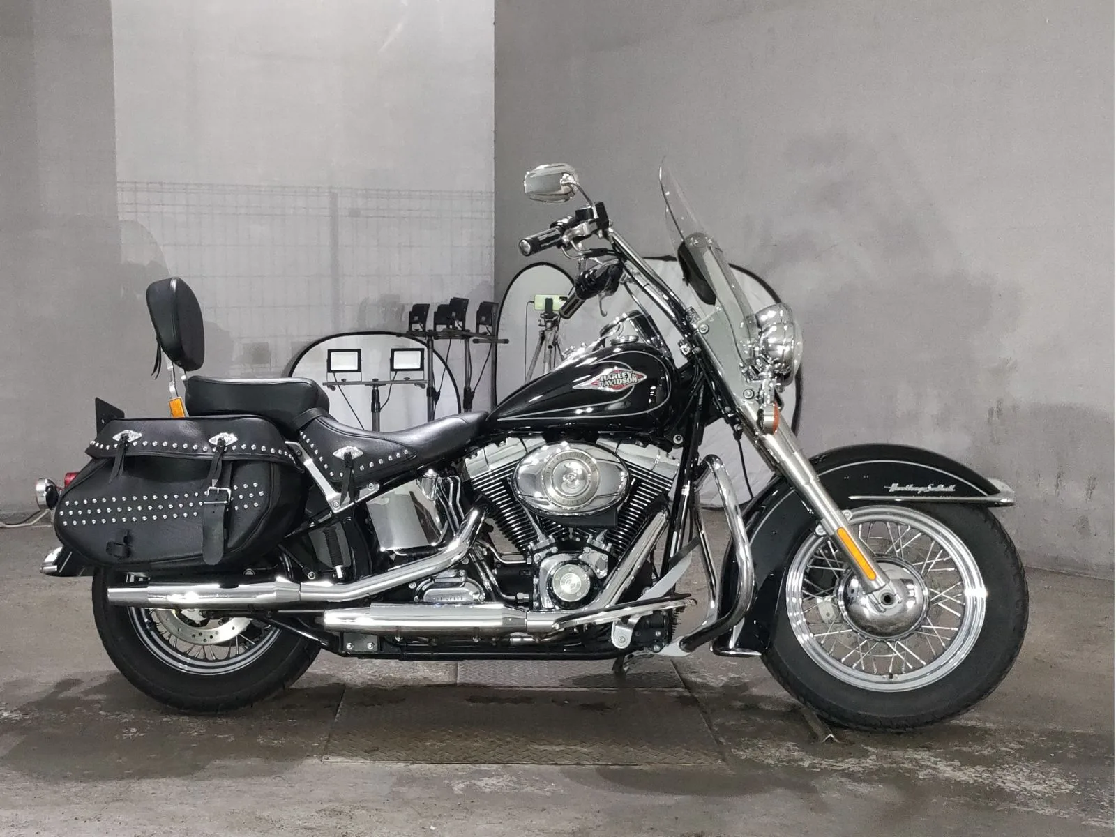 Harley-Davidson FLSTC1580 2008 года с японского аукциона JBA