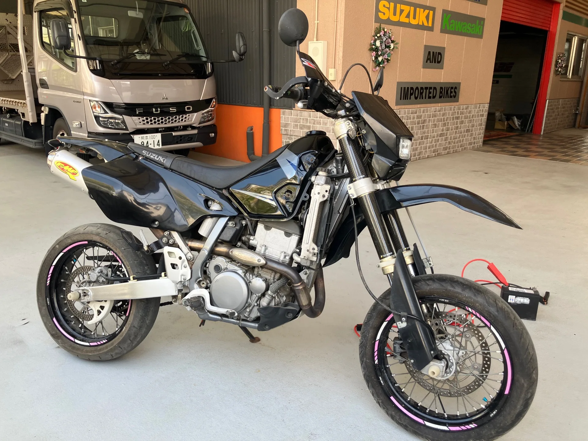 Suzuki DR-Z400SM 2005 года из Японии