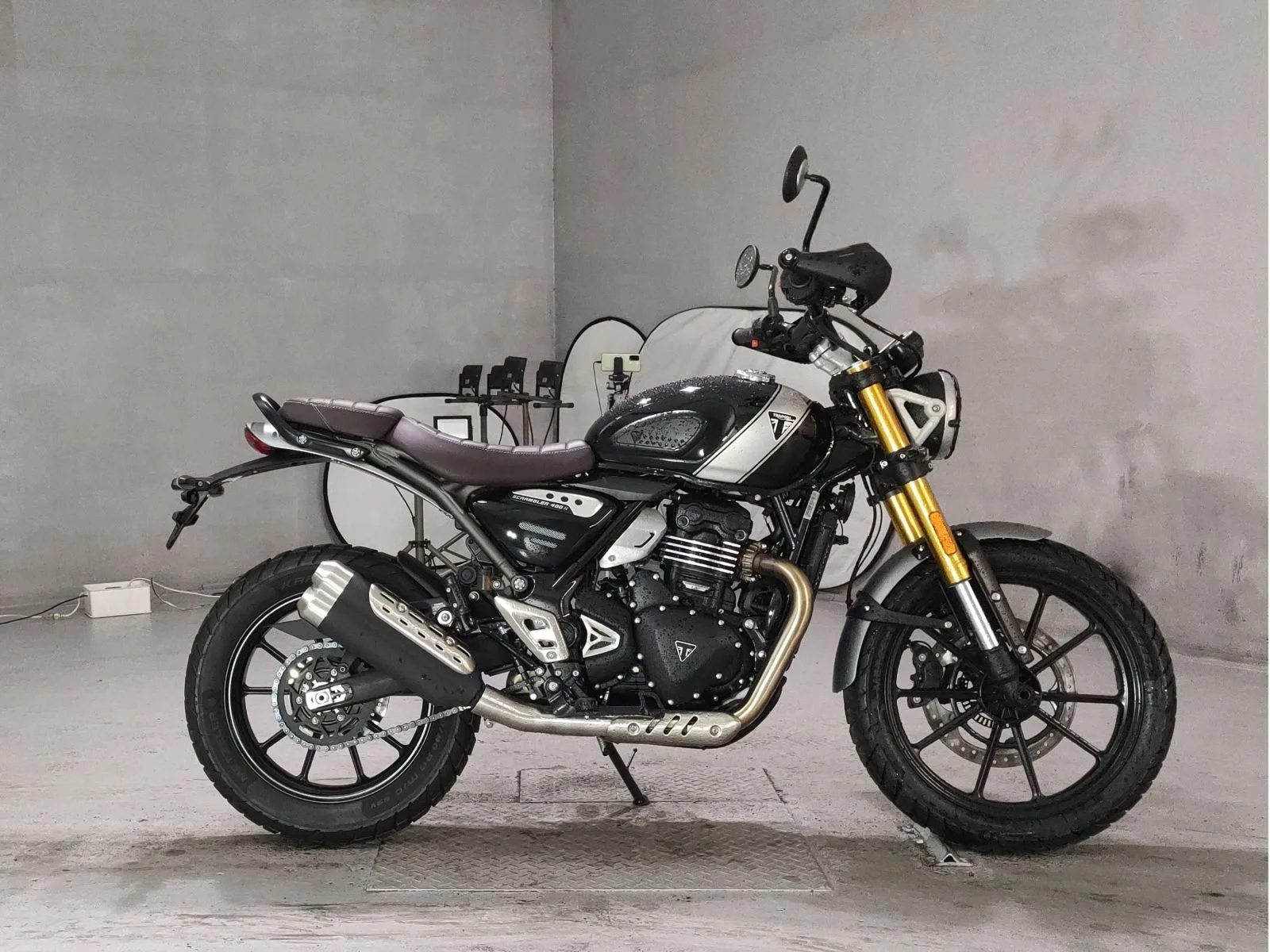 Triumph SCRAMBLER 400X с аукциона JBA, кадр 1