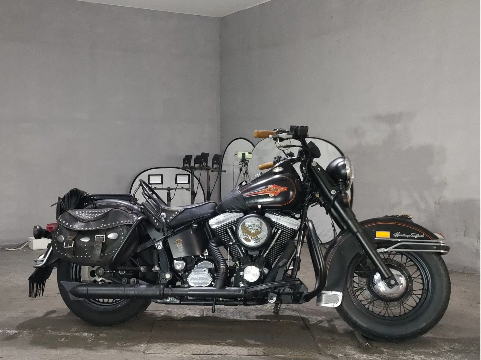 Harley-Davidson FLSTC1340 1992 года из Японии