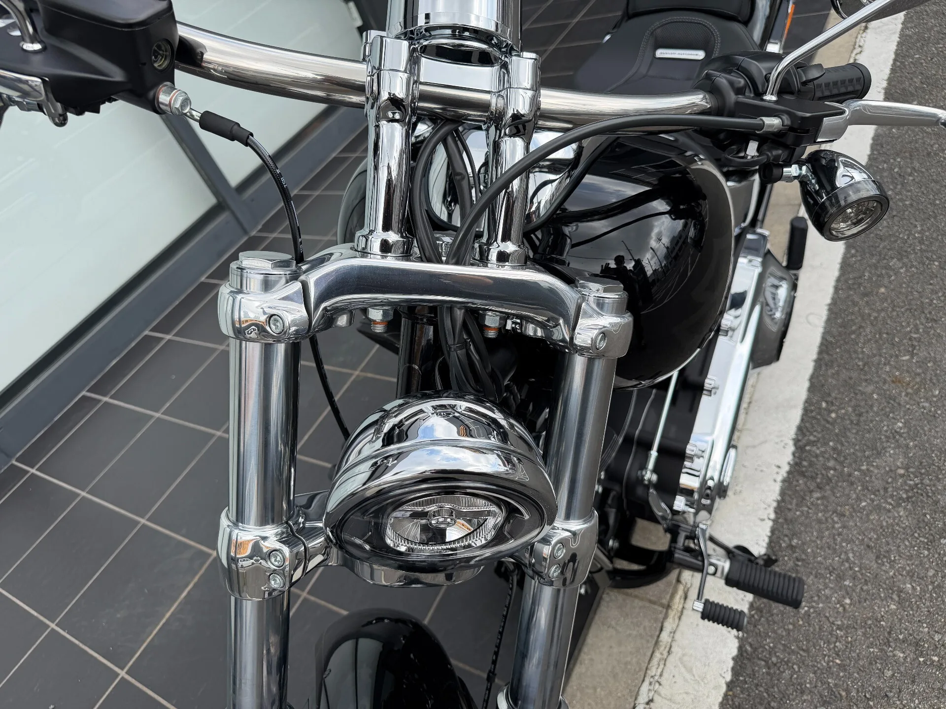 Harley-Davidson FXBR с аукциона AUCNET, кадр 3