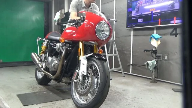 Triumph THRUXTON 1200R с аукциона BDS, кадр 1