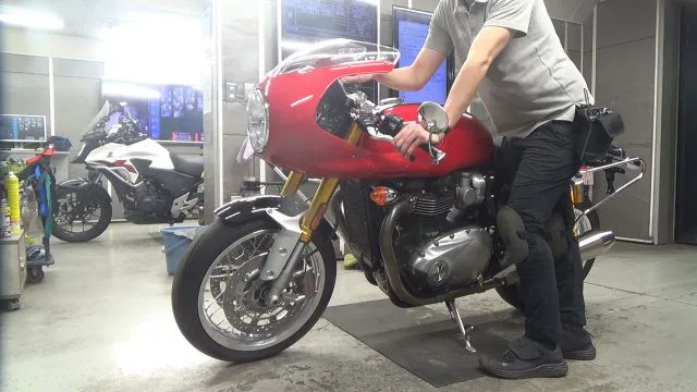 Triumph THRUXTON 1200R с аукциона BDS, кадр 2