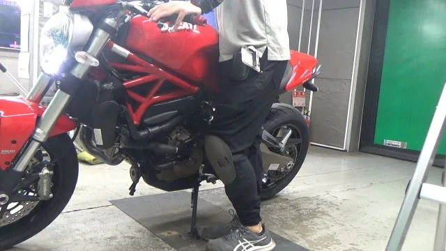 Ducati M821 STRIPE с аукциона BDS, кадр 2