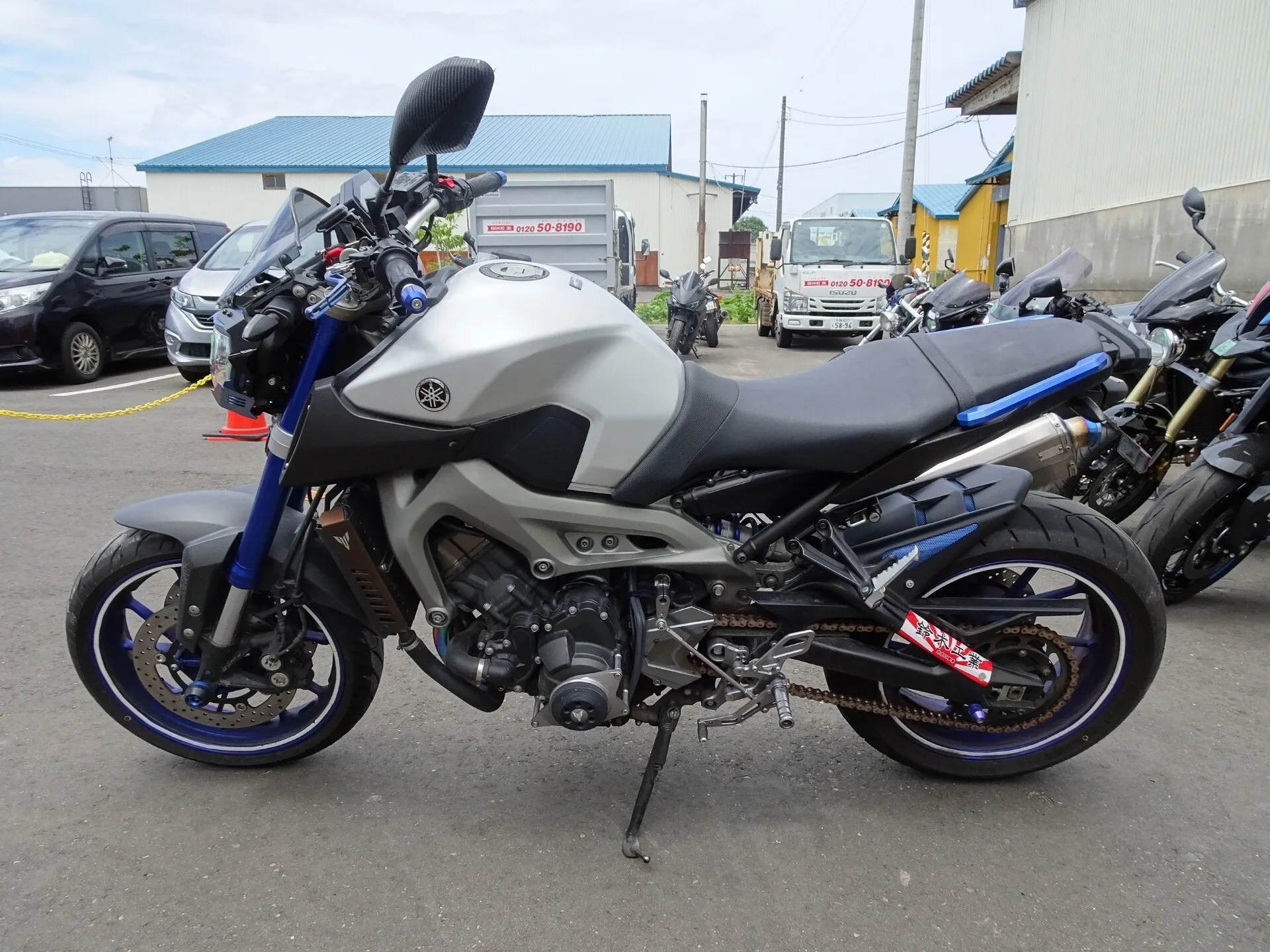Yamaha MT-09 ABS 2016 года из Японии