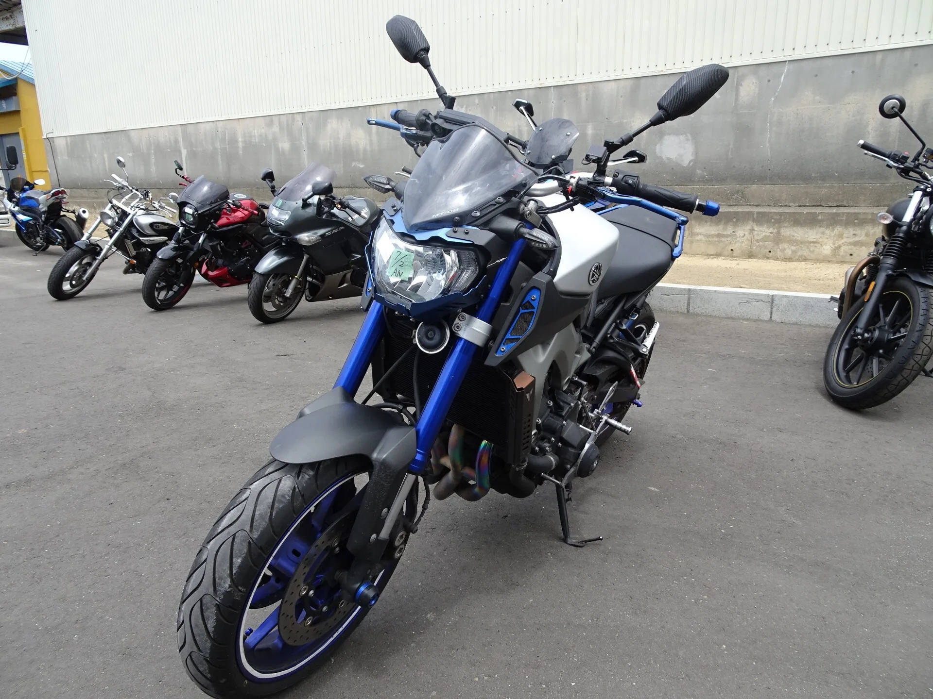Yamaha MT-09 ABS с аукциона AUCNET, кадр 4