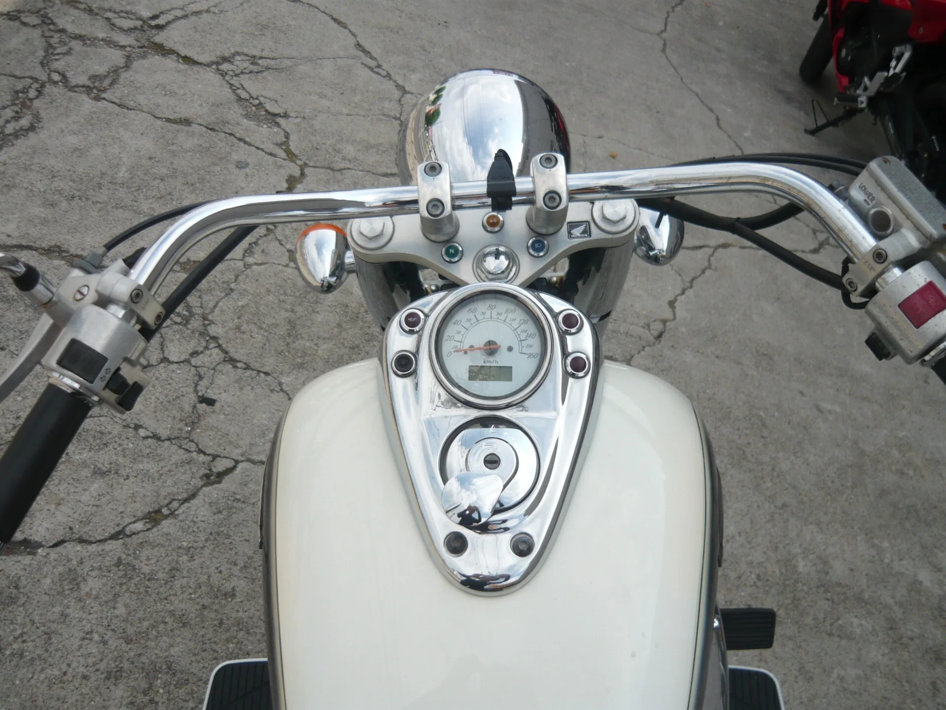 Honda SHADOW400 с аукциона AUCNET, кадр 3