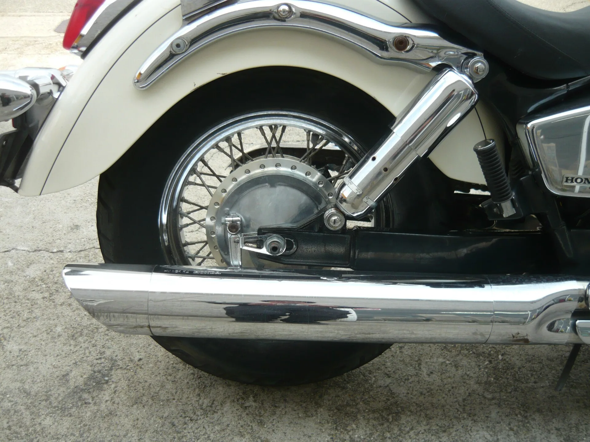 Honda SHADOW400 с аукциона AUCNET, кадр 4