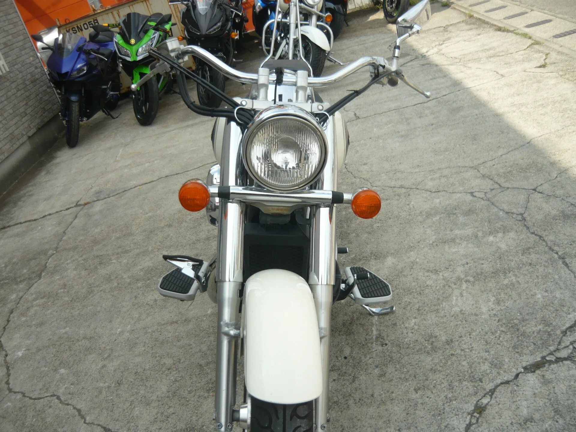 Honda SHADOW400 с аукциона AUCNET, кадр 7