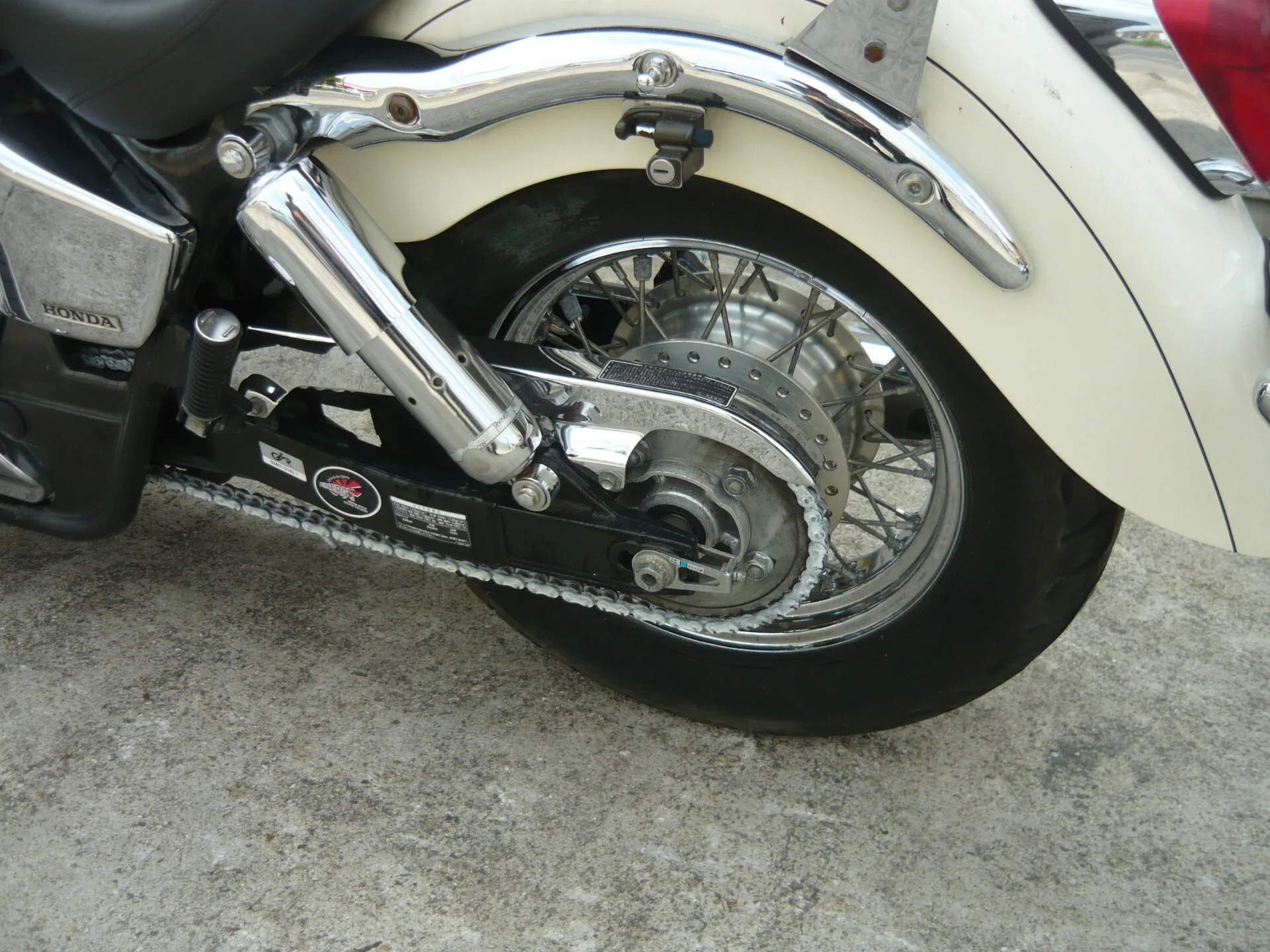 Honda SHADOW400 с аукциона AUCNET, кадр 9