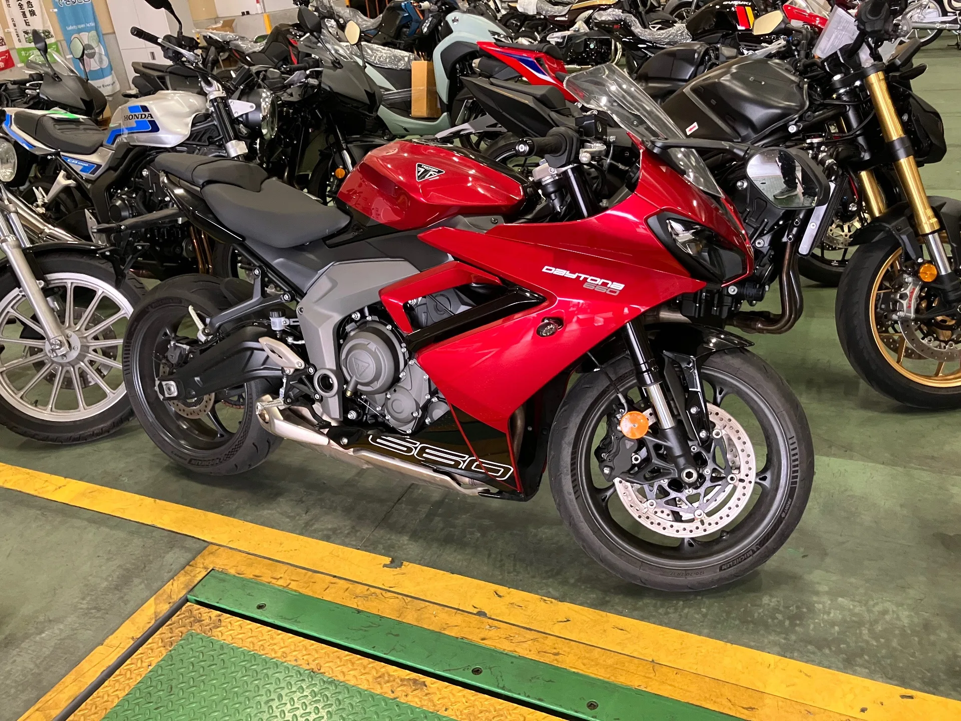 Triumph DAYTONA 660 с аукциона AUCNET, кадр 1